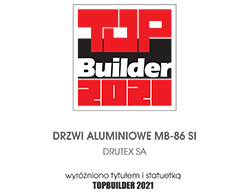 TOPBUILDER 2021 - DRZWI ALUMINIOWE MB-86 SI DRUTEX SA