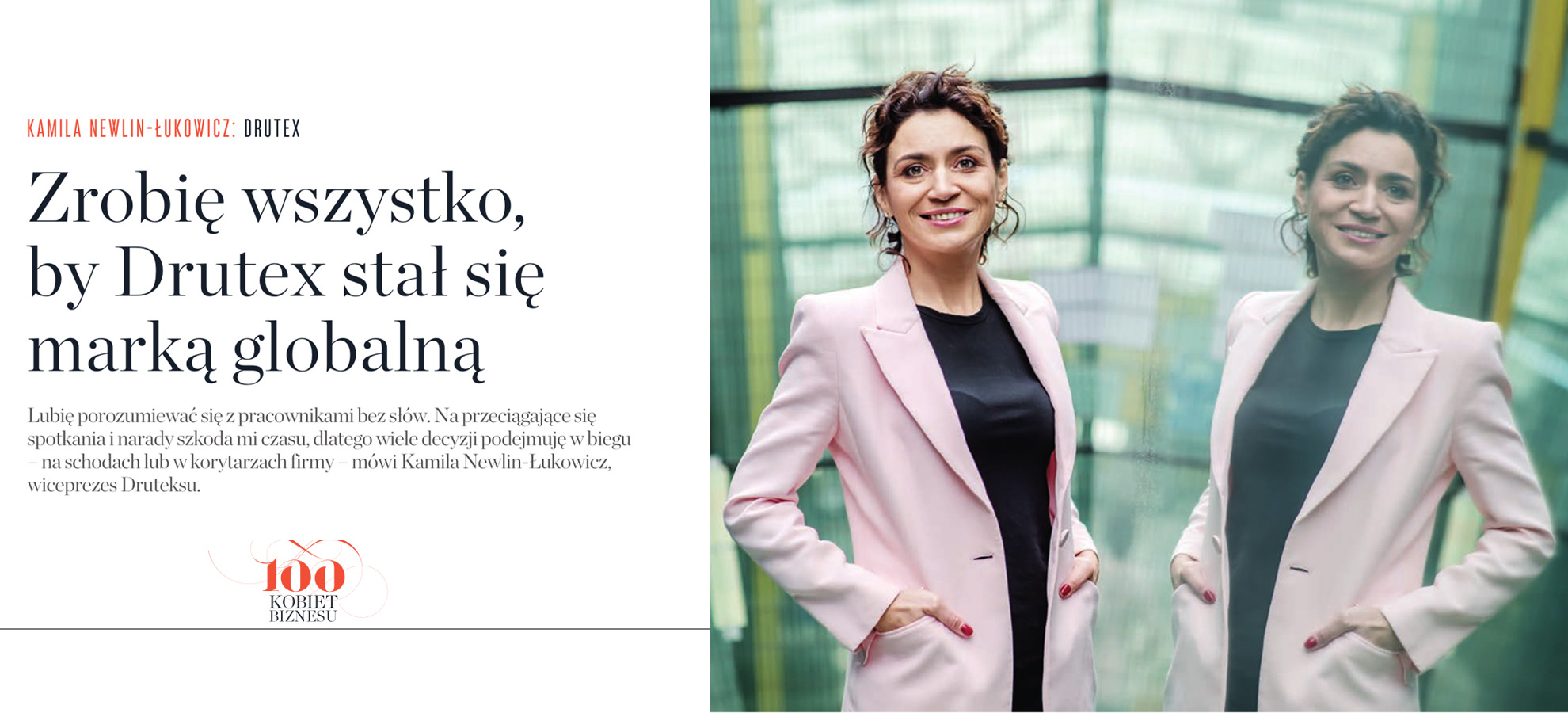 Kamila Newlin-Łukowicz „ The Businesswoman of the Year 2021”